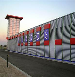 Exterior de la planta de producción e I+D de la empresa. - servicio especial